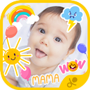 Hình dán Trẻ sơ sinh Vui nhộn APK