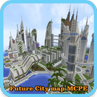 Future City map for MCPE icône