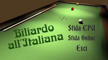 Biliardo all'Italiana Plakat
