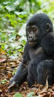 Gorilla Wallpaper poster