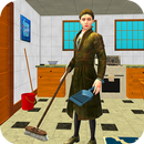 Virtual House Maid Family Sim APK