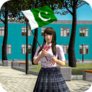 Virtual High School Girl family Iove simulator APK