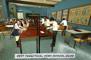 Virtual High School Boy Love Simulator screenshot 2