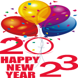Happy new year 2023 Stickers