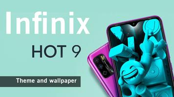 THeme for infinix hot 9 Affiche