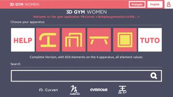3D GYM WOMEN Plakat