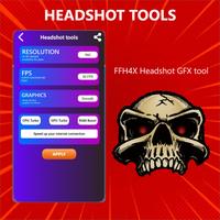 برنامه‌نما Headshot - FFH4X Sensitivity عکس از صفحه