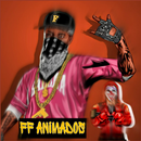 FFF FF Stickers - Animados APK