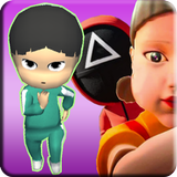 Squid Game Challenges 3D أيقونة