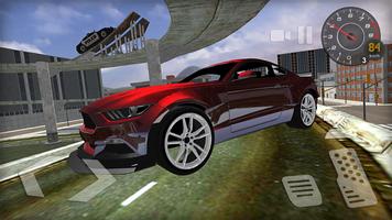 Mustang Car Drift Simulator poster