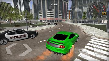 Mustang Car Drift Simulator screenshot 2