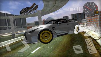 GTR R35 Drift Game Simulator poster