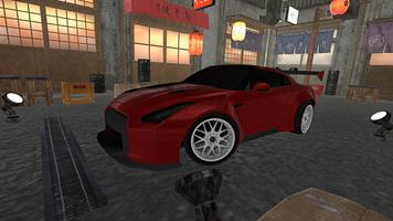 GTR R35 Drift spel Simulator screenshot 2