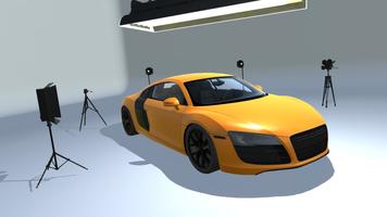 R8 Tráfico Coche Racer Poster