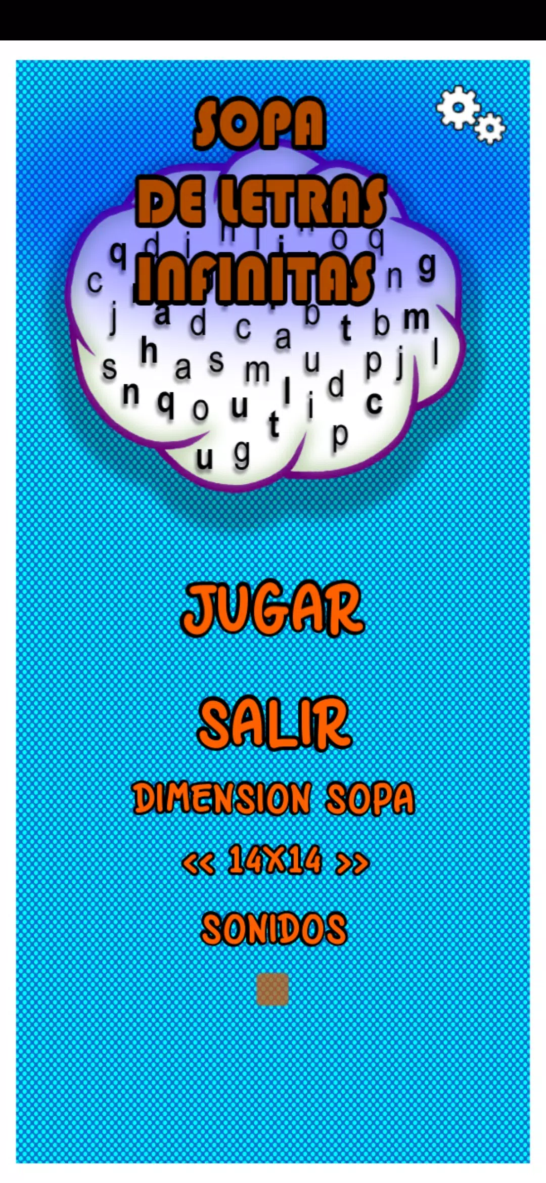 Caça palavras ou sopa de letras - Jogo para aumentar o vocabulário