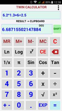 Twin Scientific Calculator 海报
