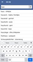 German Albanian Dictionary (OFFLINE) capture d'écran 1