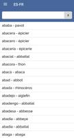 Spanish French Dictionary Plakat