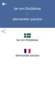 Dictionnaire français suédois capture d'écran 2
