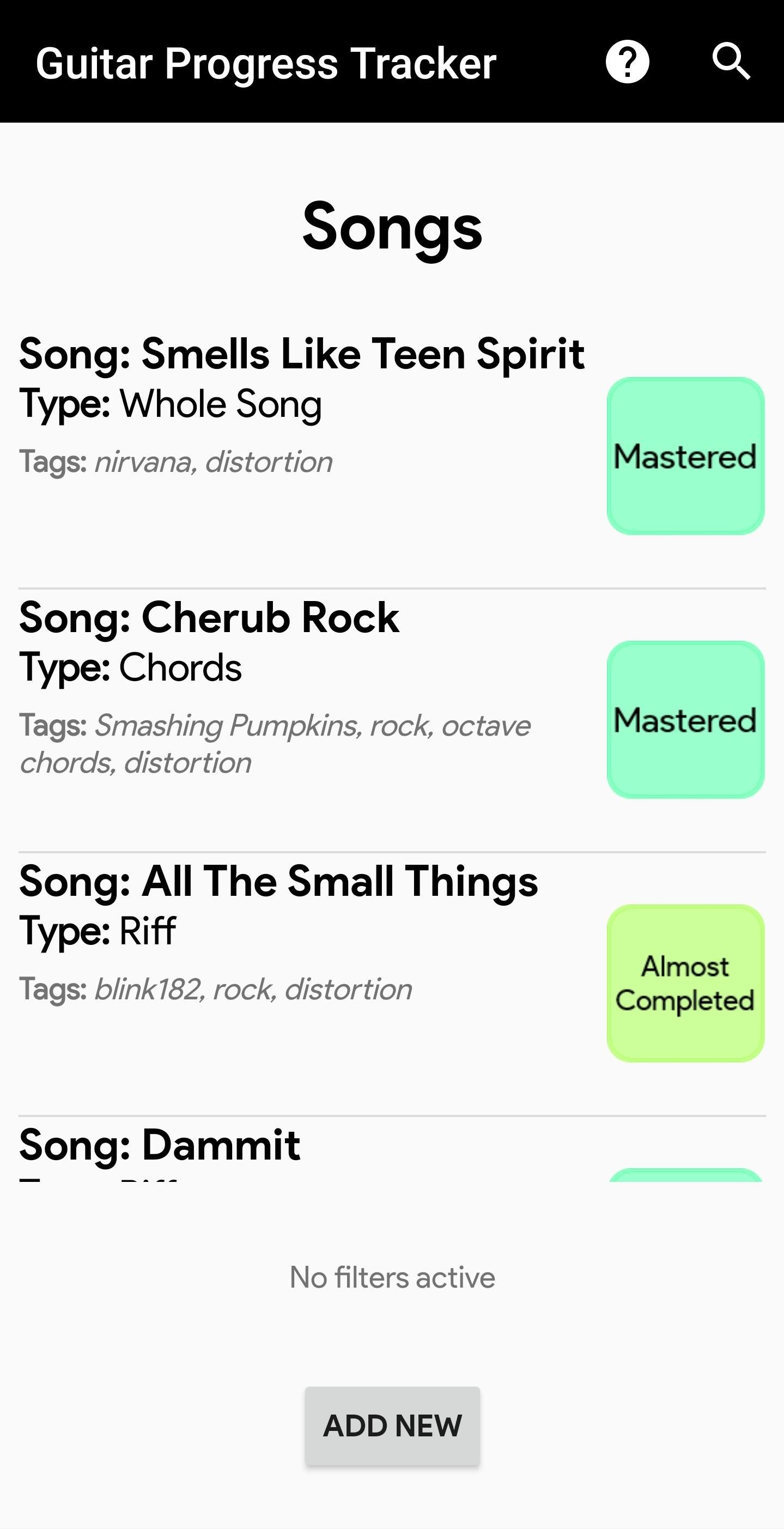 Guitar Progress Tracker for Android - APK Download