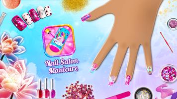 Fashion Nail Salon + Memory Ga پوسٹر