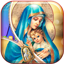 Virgin Mary Zipper Lock Screen APK