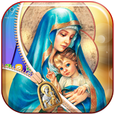 Virgen María Pantalla de Bloqu icono