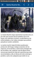 برنامه‌نما Oraciones Santa Muerte Negra عکس از صفحه