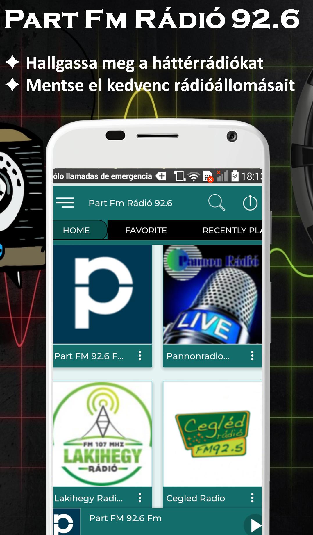 Descarga de APK de Part Fm Radio 92.6 Fm + Radios de Hungria Gratis para  Android