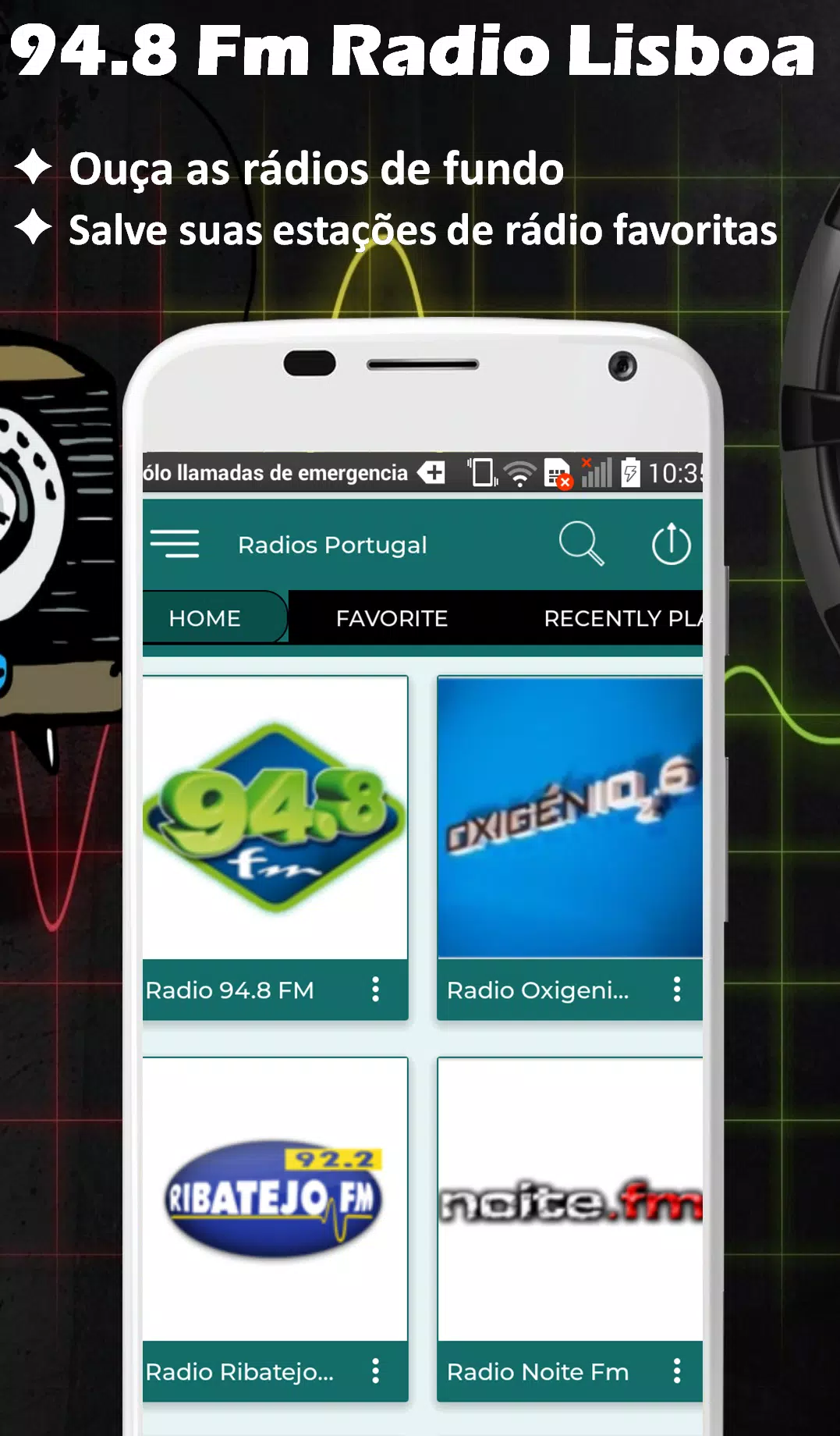 Radio Fm Lisboa Portugal for Android Download