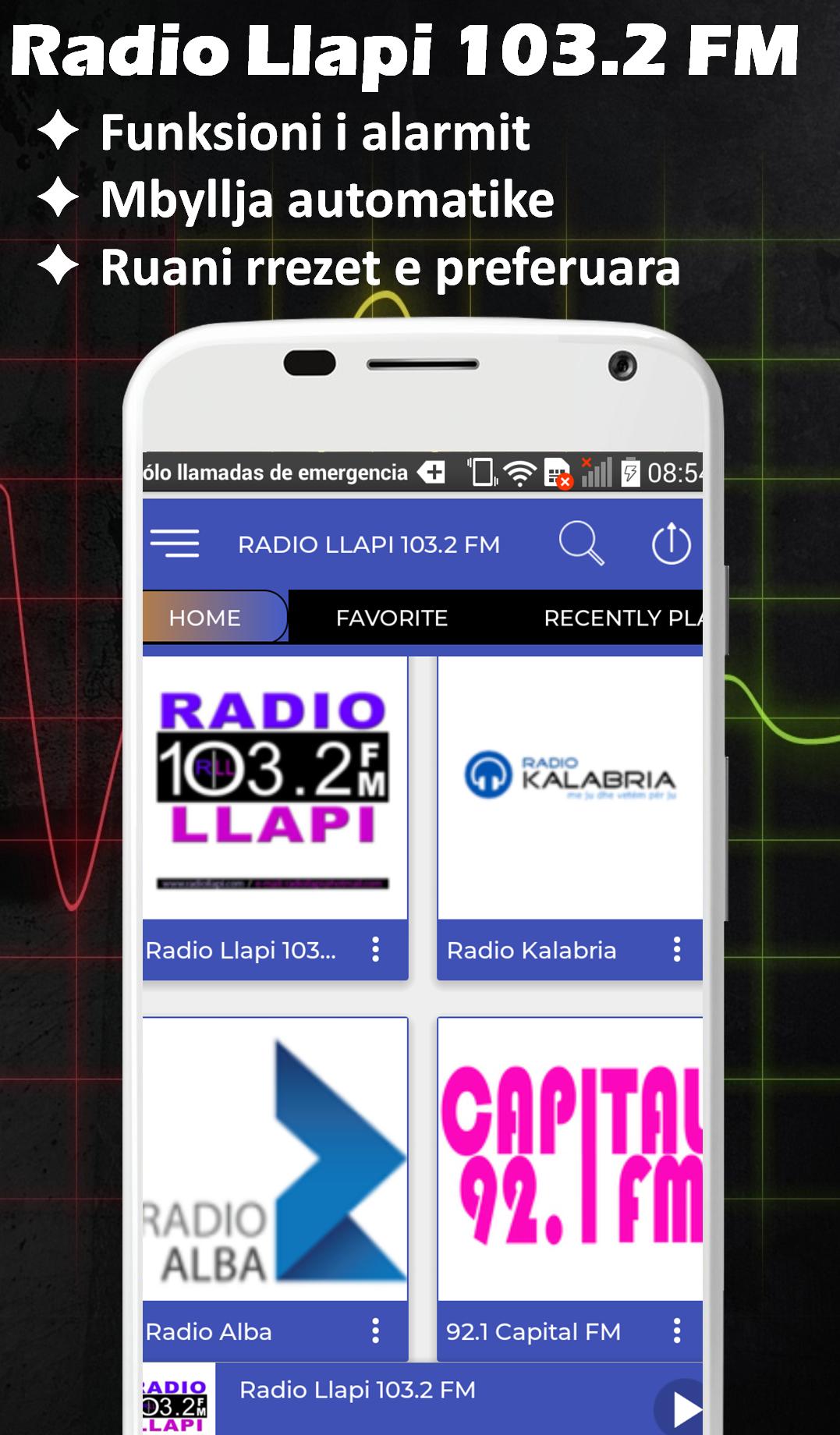 Radio Llapi 103.2 FM Online Radio Kosovare Free APK pour Android Télécharger