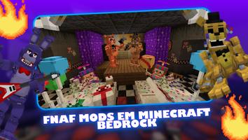 FNAF Mods em Minecraft Bedrock Cartaz