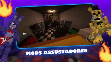 FNAF Mods em Minecraft Bedrock imagem de tela 1