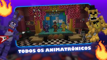 FNAF Mods em Minecraft Bedrock imagem de tela 2