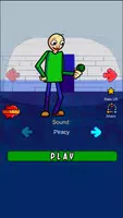 FNF Baldi Test Cartaz