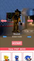 FNF FNaF Freddy Mod Test Ekran Görüntüsü 1