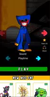 FNF Huggy Mod Test постер