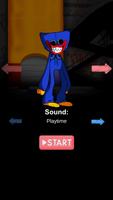 FNF HUGGY Mod Test Affiche