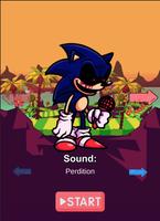 FNF SONIC.EXE 3.0 Mod Test الملصق
