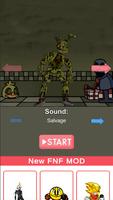 FNF FNaF Springtrap Mod Test Cartaz