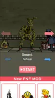 FNF FNaF Springtrap Mod Test Cartaz