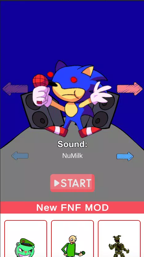 FNF Rainbow Sonic Exe Test