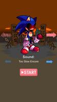 FNF Sonik.EXE ZeroFly mod Test Plakat