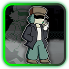 FNF  mod Garcello character test icon
