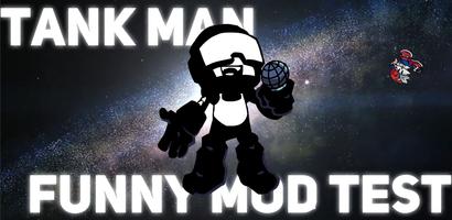 FNF Fireday night funny mod Tankman character test الملصق