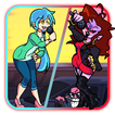 FNF mod Fireday night Funny Test BF Mom Vs GF Mom