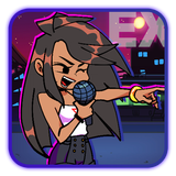 FNF Fireday night funny mod EXGF character test أيقونة