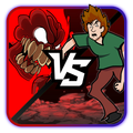 FNF mod vs mod God Eater vs Hellclown Trick