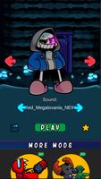 FNF Dusttale Mod Test Cartaz