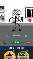 FNF Trollface Mod Test Affiche